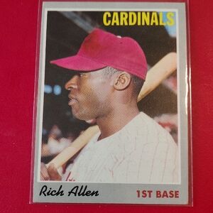 Dick Allen 1970 Topps #40 St. Louis Cardinals Baseball Card